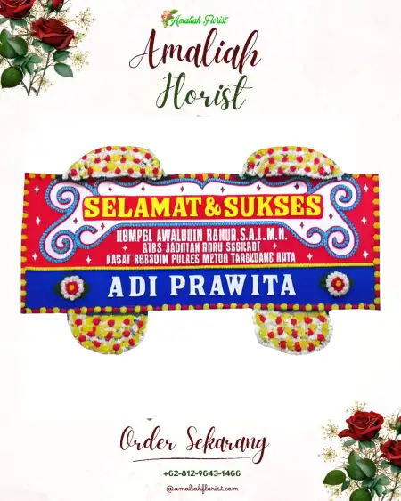 Papan Bunga Ucapan Selamat Kemaduh